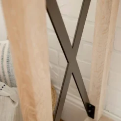 Sophie Rustic Industrial X Frame Entry Table - Saracina Home -Saracina Home GUEST 0491431f 0636 4156 87d7 eb3103418ae1