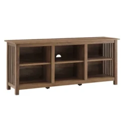 Mission Slatted Media Console TV Stand For TVs Up To 65" - Saracina Home -Saracina Home GUEST 05add2f2 6fa8 4c4f 93b4 daa2b7aef663