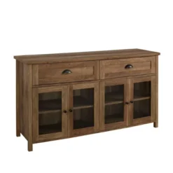 Millia Transitional Farmhouse 4 Door Sideboard With Glass Panels - Saracina Home 19 Millia Transitional Farmhouse 4 Door Sideboard With Glass Panels - Saracina Home -Saracina Home GUEST 072d6b7b 7d7b 469e 910a 77bb30f26747