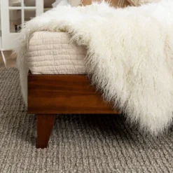 Alice Mid-Century Solid Wood Platform Bed - Saracina Home -Saracina Home GUEST 0b9916cd 09eb 40aa 9663 dce6e50b3d74