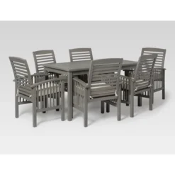 Ravenscroft 7pc Acacia Wood Patio Dining Set - Saracina Home -Saracina Home GUEST 0e6514b4 b256 4594 a76d cf4a835a49e8