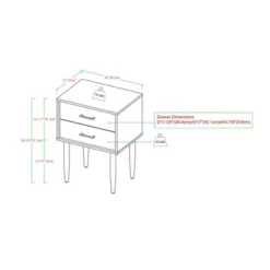 Ora Mid-Century Modern 2 Drawer Nightstand - Saracina Home 21 Ora Mid-Century Modern 2 Drawer Nightstand - Saracina Home -Saracina Home GUEST 0f2c4eed c328 4dce a1f5 9d198fc17d54