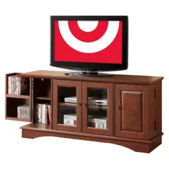4 Door Closed Storage TV Stand For TVs Up To 55" - Saracina Home -Saracina Home GUEST 0fa4ec13 345c 4eb4 a288 db9b184f2410