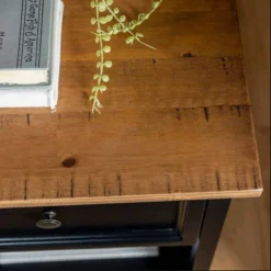 Set Of 2 Farmhouse Single Drawer V Frame Nightstands - Saracina Home -Saracina Home GUEST 11fc86f8 8dff 46e9 a91b 9654d2a38dbc