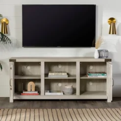 Clarabelle Farmhouse Barn Door TV Stand For TVs Up To 60" - Saracina Home 30 Clarabelle Farmhouse Barn Door TV Stand For TVs Up To 60" - Saracina Home -Saracina Home GUEST 15385f6d b66a 44dd a193 de4711af9442