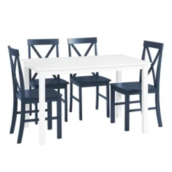5pc Contemporary Transitional Dining Set - Saracina Home -Saracina Home GUEST 1d3ebd95 33c9 4533 a027 4652e3b2e42a