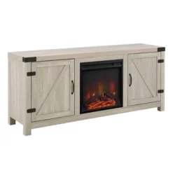 Clarabelle Double Door Farmhouse Electric Fireplace TV Stand For TVs Up To 65" - Saracina Home 17 Clarabelle Double Door Farmhouse Electric Fireplace TV Stand For TVs Up To 65" - Saracina Home -Saracina Home GUEST 1f9cd1d6 4925 4aaa ab79 39393ef28e49