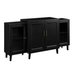62" 4 Door Tiered Modern Sideboard - Saracina Home -Saracina Home GUEST 210f9e5c 2d9f 4de5 90dd edd6df875636