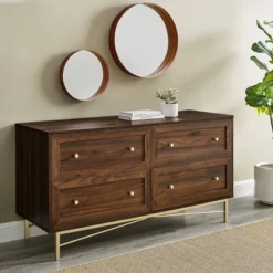 Jones Horizontal Modern 4 Drawer Dresser - Saracina Home -Saracina Home GUEST 2333e070 7597 4235 9d7d 59f86f890d2f