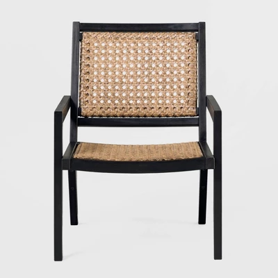 Saracina Home Modern Boho Acacia Outdoor Arm Chair 5 Saracina Home Modern Boho Acacia Outdoor Arm Chair - Image 5