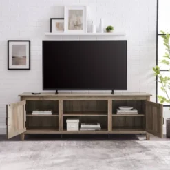 Modern Transitional Wood TV Stand For TVs Up To 80" - Saracina Home 16 Modern Transitional Wood TV Stand For TVs Up To 80" - Saracina Home -Saracina Home GUEST 2c3d9757 cfca 4747 a512 cdfc5ac25e32