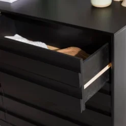 Ilya Solid Wood Modern Panel Front 6 Drawer Dresser - Saracina Home -Saracina Home GUEST 2dc1e829 bc08 48d3 8058 ca72b93eb72b