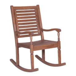 Bamberg Transitional Acacia Wood Outdoor Rocking Chair - Saracina Home 19 Bamberg Transitional Acacia Wood Outdoor Rocking Chair - Saracina Home -Saracina Home GUEST 2e795786 b46d 44dc 95a6 20e883d6c601