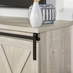 Modern Transitional Sliding Barndoor TV Stand For TVs Up To 65"- Saracina Home 25 Modern Transitional Sliding Barndoor TV Stand For TVs Up To 65"- Saracina Home -Saracina Home GUEST 2ed1e221 3435 4c95 a81e 6f1a77314c8f