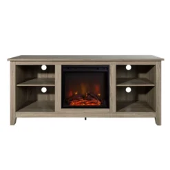 Ackerman Modern Transitional Fireplace TV Stand For TVs Up To 65" - Saracina Home -Saracina Home GUEST 2ffca41e 96fb 4c88 8896 08b99396b378