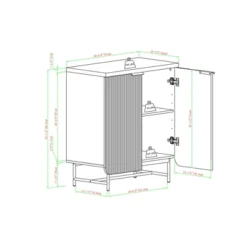 Modern 2 Door Reeded Accent Cabinet - Saracina Home 19 Modern 2 Door Reeded Accent Cabinet - Saracina Home -Saracina Home GUEST 3574aac0 7ffb 495c 828c c308272b10ed
