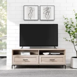 Orin Modern 2 Drawer TV Stand For TVs Up To 60" - Saracina Home 13 Orin Modern 2 Drawer TV Stand For TVs Up To 60" - Saracina Home -Saracina Home GUEST 35901660 9e77 4be9 a81b 8639e435dfea