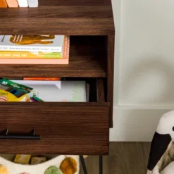 Amal Modern Single Drawer Hairpin Leg Nightstand - Saracina Home 20 Amal Modern Single Drawer Hairpin Leg Nightstand - Saracina Home -Saracina Home GUEST 40c3e588 7762 4a1f ae19 3cbe68902f1e