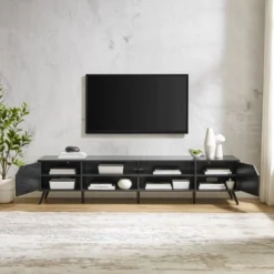 Mid-Century Modern Wide Storage TV Stand For TVs Up To 90" - Saracina Home 15 Mid-Century Modern Wide Storage TV Stand For TVs Up To 90" - Saracina Home -Saracina Home GUEST 414e2631 4864 41eb a153 61ae12116726