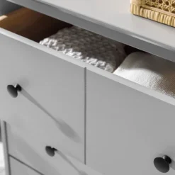 Stiva Classic Mid-Century Modern Horizontal 6 Drawer Dresser - Saracina Home -Saracina Home GUEST 46803b4c e968 4605 bdde 601ebd27d0e0