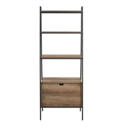 72" Open Shelf And Closed Storage Cabinet Ladder Bookcase - Saracina Home 15 72" Open Shelf And Closed Storage Cabinet Ladder Bookcase - Saracina Home -Saracina Home GUEST 48b42602 a941 4f60 80c3 bd3ce1969bfa