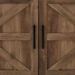 Atticus Modern Farmhouse 2 Door Corner TV Stand For TVs Up To 55" Rustic Oak - Saracina Home 11 Atticus Modern Farmhouse 2 Door Corner TV Stand For TVs Up To 55" Rustic Oak - Saracina Home -Saracina Home GUEST 4c8dcf3c ad69 425f 9117 f6aaa0b7bb81