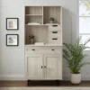 64" Storage Desk & Hutch With Keyboard Drawer - Saracina Home