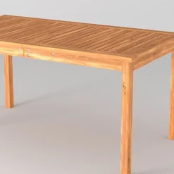 Acacia Wood Patio Simple Rectangle Dining Table - Saracina Home 32 Acacia Wood Patio Simple Rectangle Dining Table - Saracina Home -Saracina Home GUEST 4eb54ced 4563 442b 906d 334570edae50