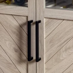 68" Boho Modern Tall Storage Wood Cabinet - Saracina Home -Saracina Home GUEST 504fa6c9 f517 4071 9278 eb5b9777e804