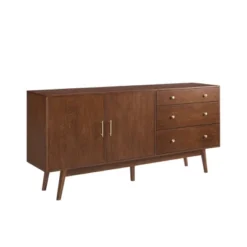 70" Mid-century Modern 3 Drawer And 2 Door Sideboard - Saracina Home -Saracina Home GUEST 527bdeea 55d4 4a05 9f43 1628a9b36086
