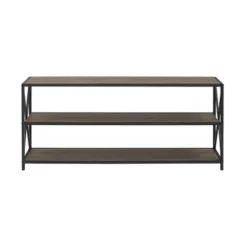 Modern Industrial X Frame Metal And Wood Media Bookshelf - Saracina Home 8 Modern Industrial X Frame Metal And Wood Media Bookshelf - Saracina Home -Saracina Home GUEST 52d1ce23 f80a 4dab 81ca ab7e5e208a8c