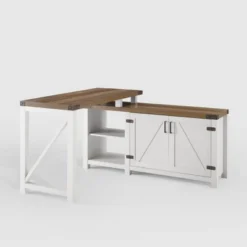 Farmhouse Rustic L Shaped Desk With Storage - Saracina Home 39 Farmhouse Rustic L Shaped Desk With Storage - Saracina Home -Saracina Home GUEST 548cfd29 f483 449e 9420 48f42153627f