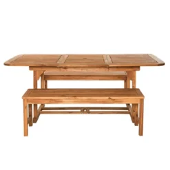 Ravenscroft 3pc Modern Boho Acacia Wood Slat Top Outdoor Dining Set - Saracina Home 12 Ravenscroft 3pc Modern Boho Acacia Wood Slat Top Outdoor Dining Set - Saracina Home -Saracina Home GUEST 561f36a7 8490 4fbe 953c 3885eda5a8e2