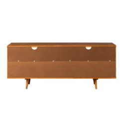 Cara Mid-Century Modern 3 Drawer TV Stand For TVs Up To 65" - Saracina Home -Saracina Home GUEST 569fec80 8520 410e b83b 076c72440486