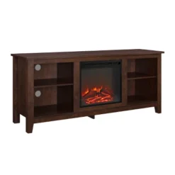 Ackerman Modern Transitional Fireplace TV Stand For TVs Up To 65" - Saracina Home -Saracina Home GUEST 5cb43ea5 fb57 4031 9b98 28aaf7855d78