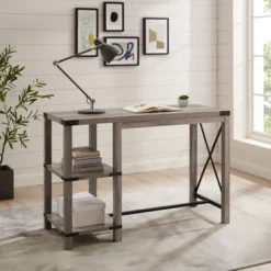 Rustic Farmhouse Metal X Kitchen Island With Shelves - Saracina Home 18 Rustic Farmhouse Metal X Kitchen Island With Shelves - Saracina Home -Saracina Home GUEST 5de6b595 29fd 4de7 96bf 96ffd09f1edc