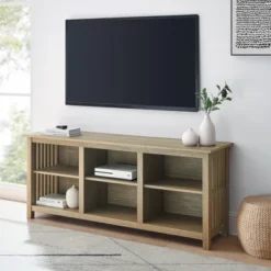 Mission Slatted Media Console TV Stand For TVs Up To 65" - Saracina Home -Saracina Home GUEST 5f958c35 6f33 42e1 859a c93b8633dfcf