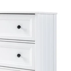 Classic 6 Drawer Groove Dresser White - Saracina Home -Saracina Home GUEST 67511c73 ad27 4ef3 8073 6d774eb42b82