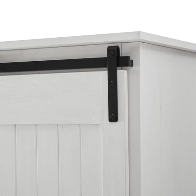 Owens Farmhouse Sliding Barn Door Storage Hutch - Saracina Home 5 Owens Farmhouse Sliding Barn Door Storage Hutch - Saracina Home - Image 5