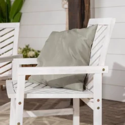 2pk Slatted Chevron Acacia Wood Patio Chairs - Saracina Home -Saracina Home GUEST 6cd3d5d2 7445 416e b987 3c03e1f570be