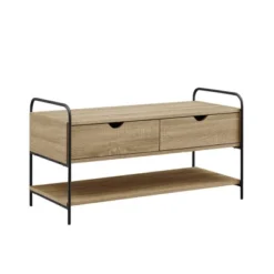 Modern 2 Drawer Storage Entry Bench - Saracina Home -Saracina Home GUEST 747bc65d 6aaa 45ad a171 55739722cb37