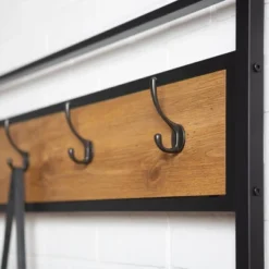 72" Urban Farmhouse Mixed Material Hall Tree - Saracina Home 14 72" Urban Farmhouse Mixed Material Hall Tree - Saracina Home -Saracina Home GUEST 756fb92c 4f24 459b b5d0 220e565e23e8