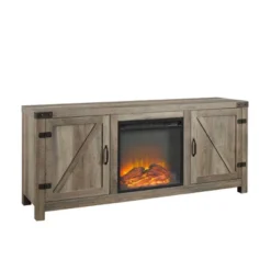 Clarabelle Double Door Farmhouse Electric Fireplace TV Stand For TVs Up To 65" - Saracina Home 14 Clarabelle Double Door Farmhouse Electric Fireplace TV Stand For TVs Up To 65" - Saracina Home -Saracina Home GUEST 78f1b4e2 a634 4018 a43d bb7271583cff