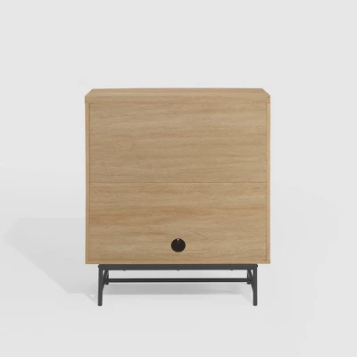 Modern 2 Door Reeded Accent Cabinet - Saracina Home 4 Modern 2 Door Reeded Accent Cabinet - Saracina Home - Image 4