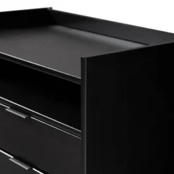 Mid-Century Modern Solid Wood 2 Drawer Nightstand - Saracina Home -Saracina Home GUEST 7bbb80da 1607 438c 8632 ede4c007a96a