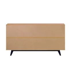 Modern 6 Drawer Double Dresser With Long Handles - Saracina Home -Saracina Home GUEST 8538209f 7d4a 4d01 85be 8a992c084868