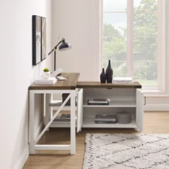 Farmhouse Rustic L Shaped Desk With Storage - Saracina Home 32 Farmhouse Rustic L Shaped Desk With Storage - Saracina Home -Saracina Home GUEST 8af120a3 28f2 4d02 93e8 bf358c29e2e9