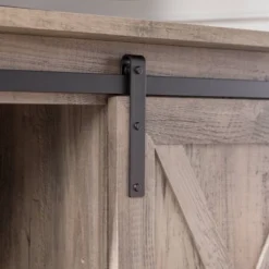 Robinson Rustic Transitional Sliding Barn Door Corner TV Stand For TVs Up To 58" - Saracina Home 23 Robinson Rustic Transitional Sliding Barn Door Corner TV Stand For TVs Up To 58" - Saracina Home -Saracina Home GUEST 8b4ef3d8 ea72 4f7b a25c 0f243ac859b0