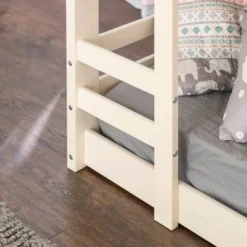 Twin Over Twin Indy Solid Wood Low Bunk Bed - Saracina Home -Saracina Home GUEST 96183bcc 8292 40fe 8e74 beec5d91051a