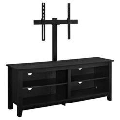 Farmhouse 4 Cubby Wood Open Storage With Mount TV Stand For TVs Up To 65" - Saracina Home 10 Farmhouse 4 Cubby Wood Open Storage With Mount TV Stand For TVs Up To 65" - Saracina Home -Saracina Home GUEST 98846e9d 9acf 48a7 9962 3e37225e84c1